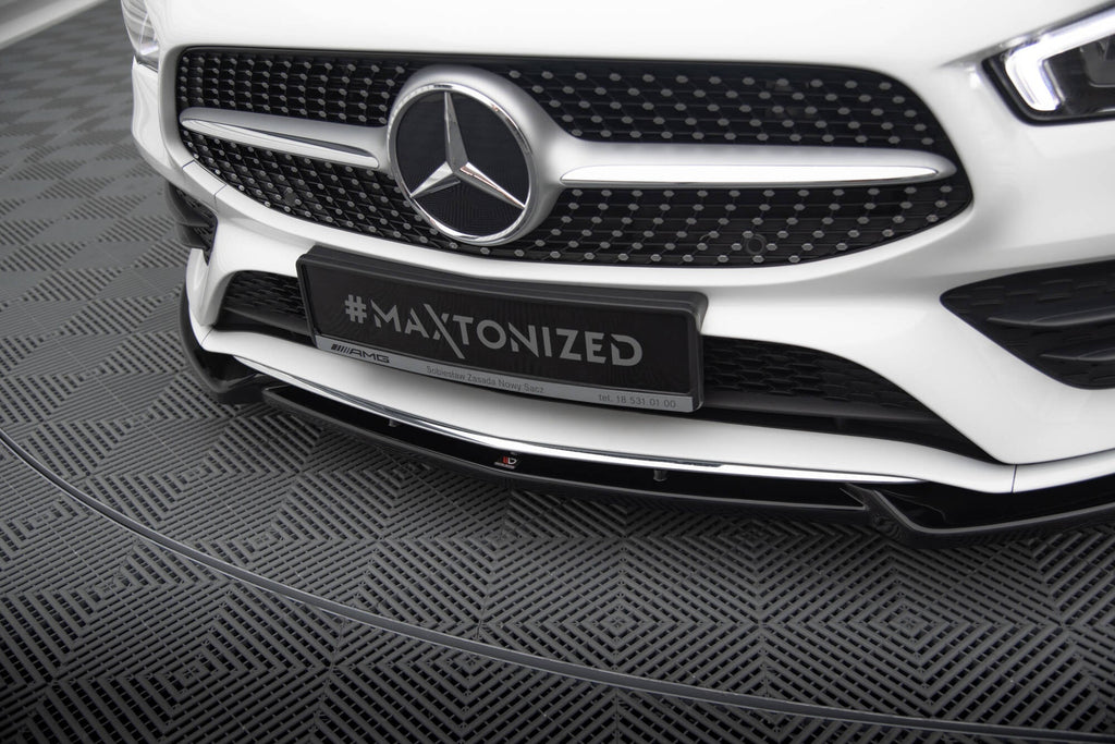 Front lip V.2 Mercedes-Benz CLA A35 AMG / AMG-Line C118
