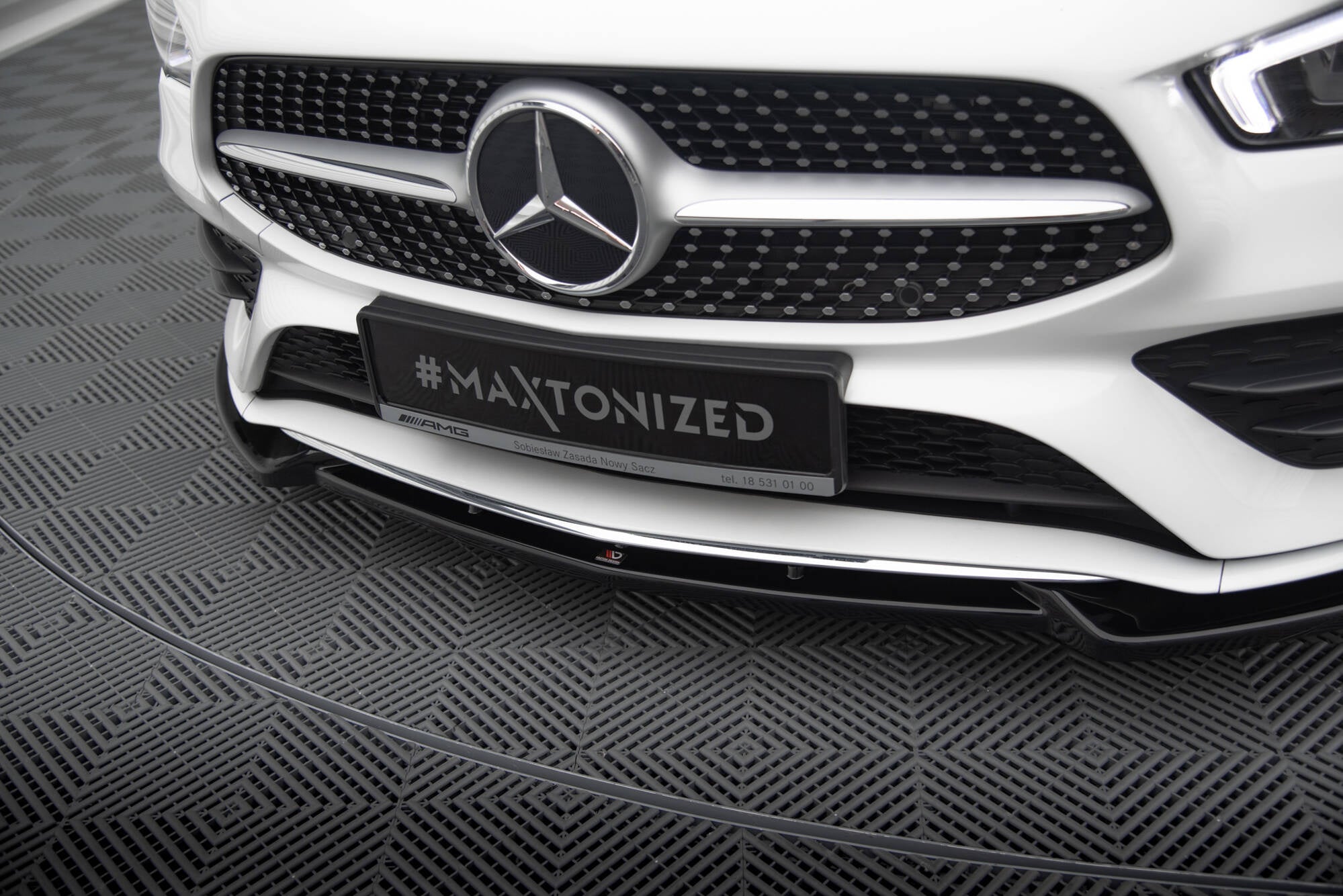 Lip delantero V.2 Mercedes-Benz CLA A35 AMG / AMG-Line C118
