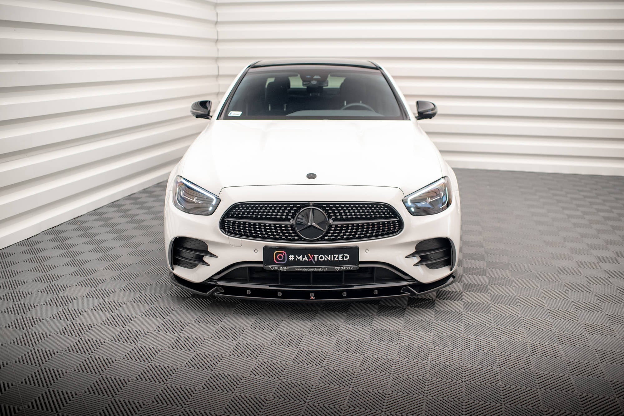 Lip delantero V.2 Mercedes-Benz Clase E AMG-Line W213 Facelift