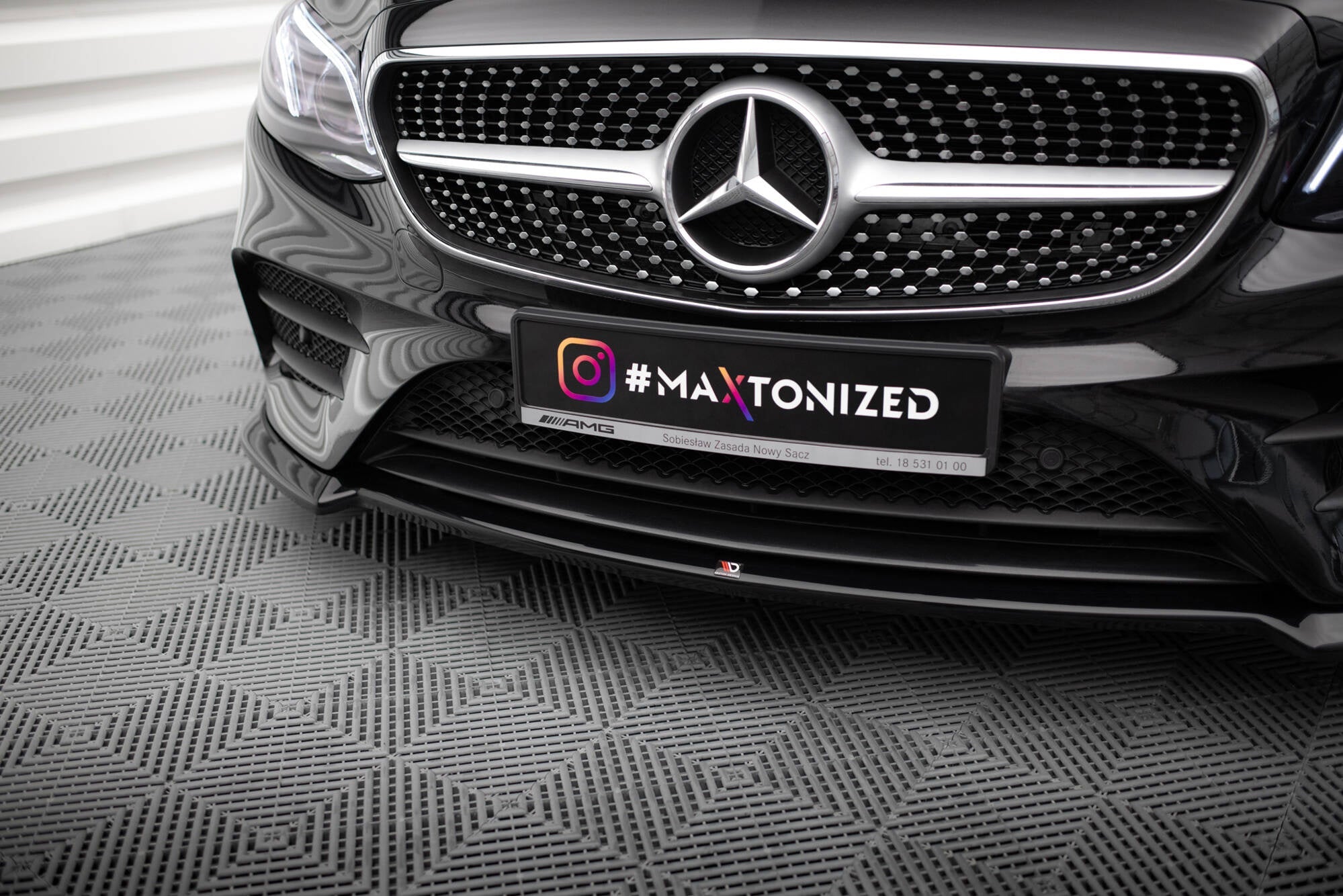 Lip delantero V.2 Mercedes-Benz Clase E W213 Coupé (C238) / Cabrio (A238) AMG-Line / 53 AMG
