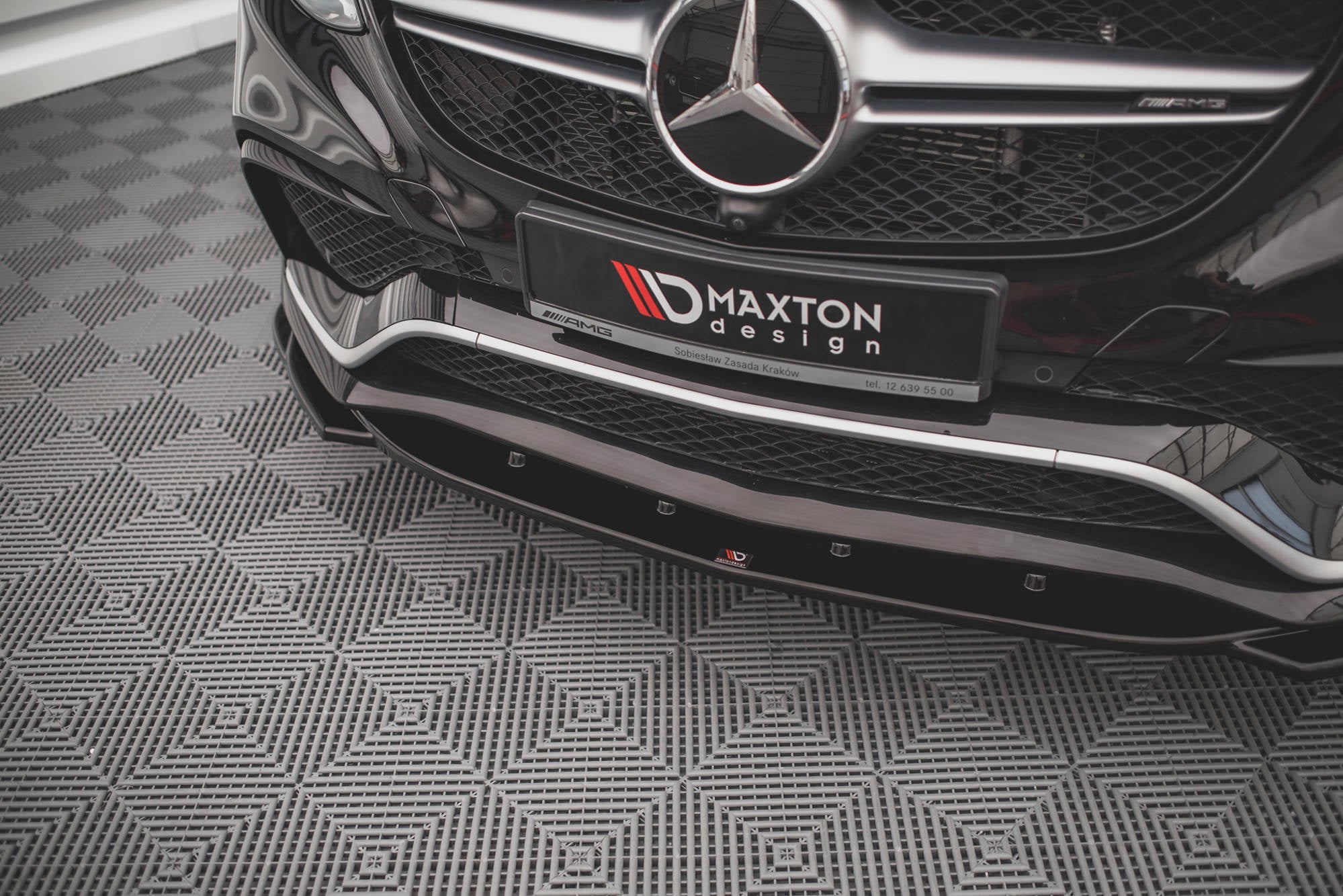 Lip delantero V.2 Mercedes-Benz GLE Coupé / SUV 63 AMG C292 / W166