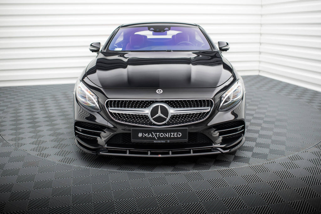 Front Lip V.2 Mercedes-Benz S-Class Coupe AMG-Line C217 Facelift