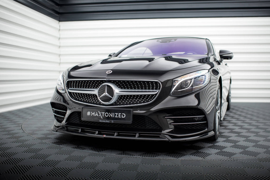 Front Lip V.2 Mercedes-Benz S-Class Coupe AMG-Line C217 Facelift