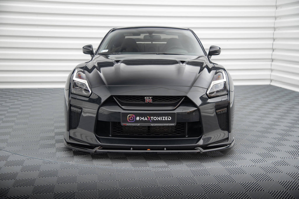 Lip delantero V.2 Nissan GT-R R35 Facelift