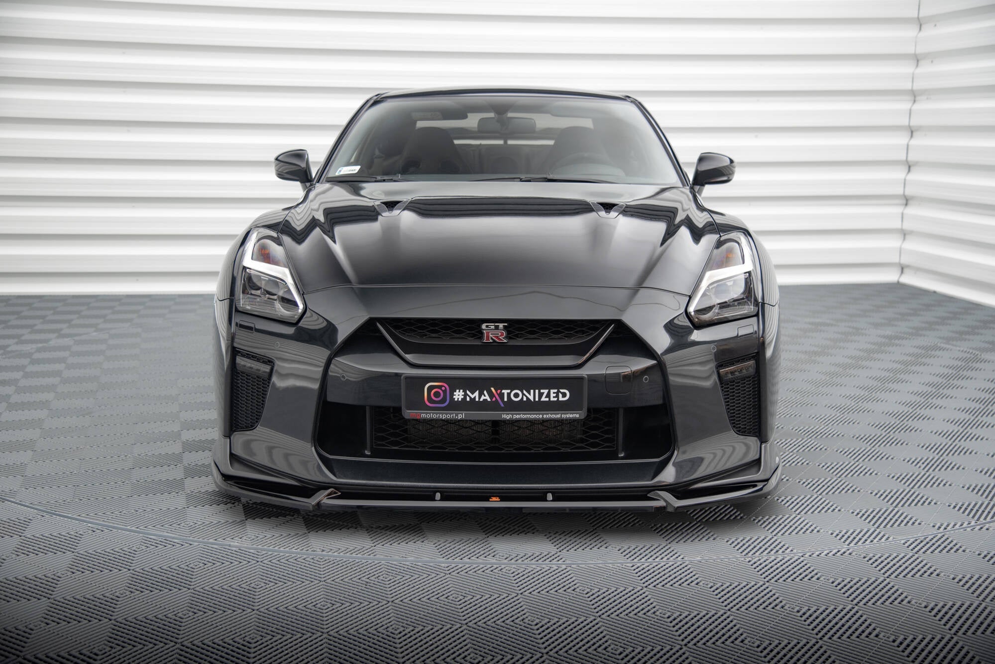 Lip delantero V.2 Nissan GT-R R35 Facelift