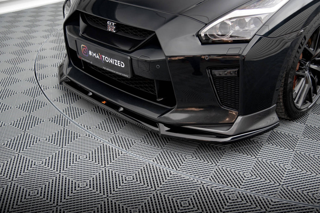 Lip delantero V.2 Nissan GT-R R35 Facelift