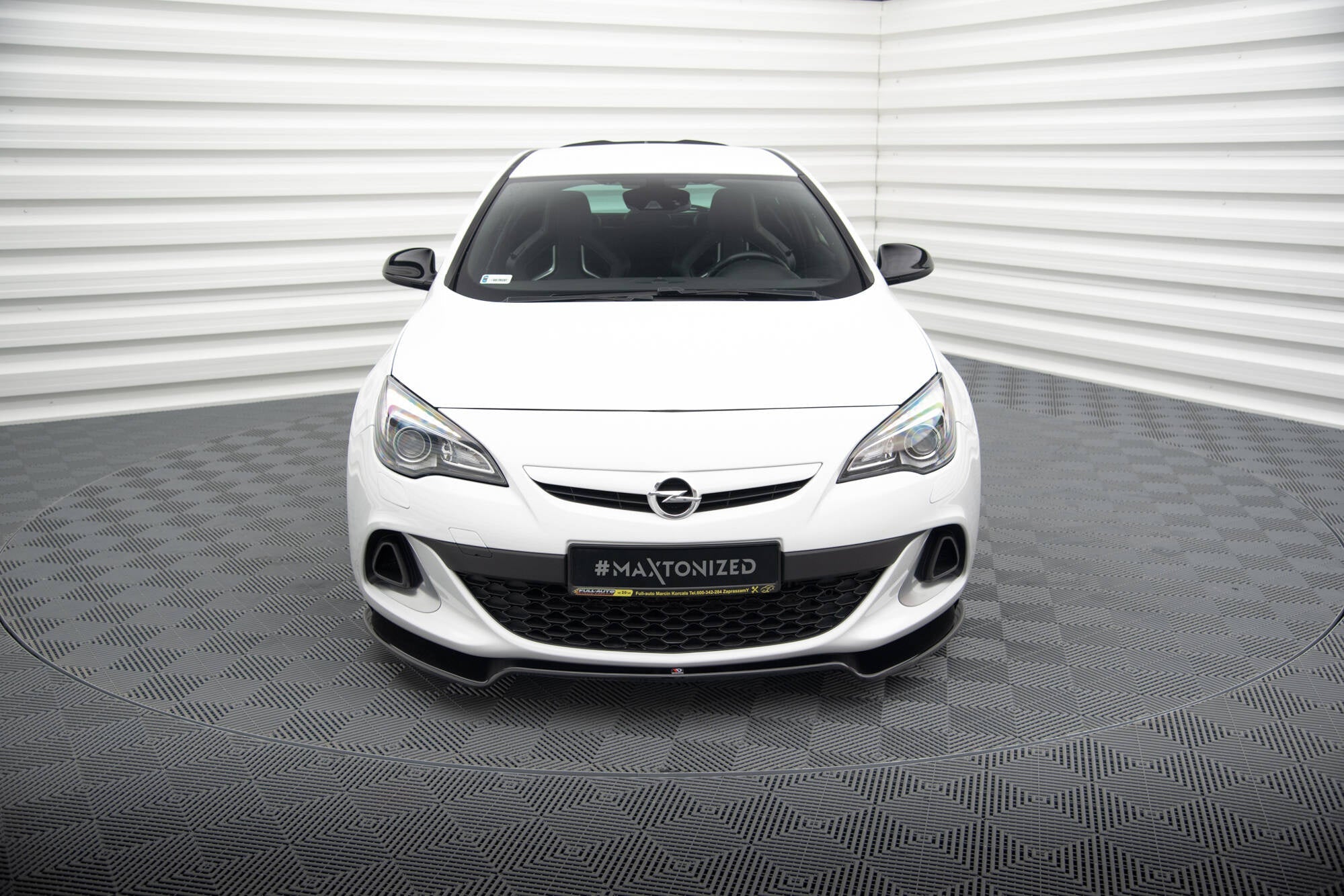 Lip delantero V.2 Opel Astra J OPC / VXR