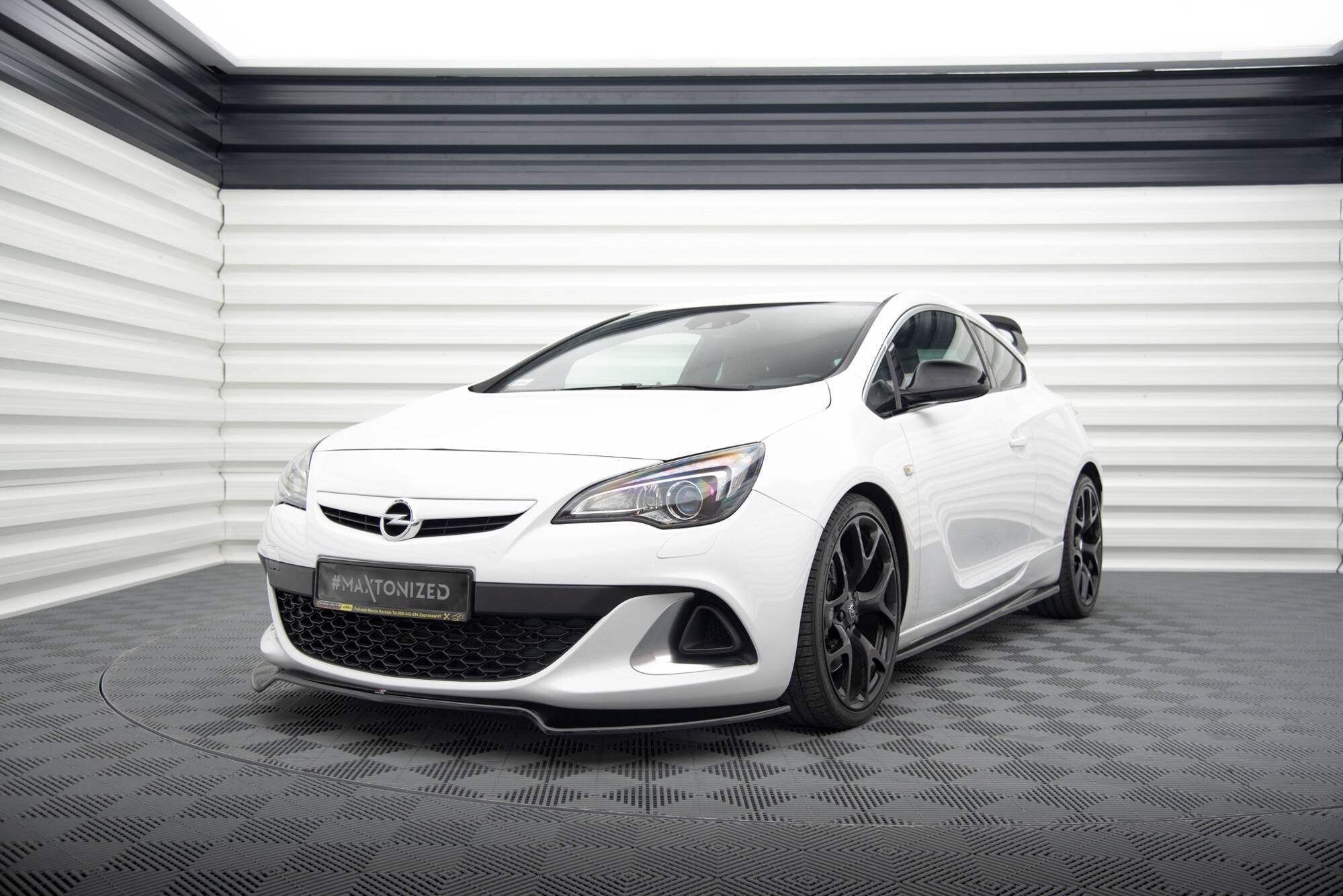 Lip delantero V.2 Opel Astra J OPC / VXR