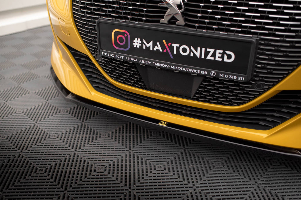 Front splitter V.2 Peugeot 208 GT Mk2