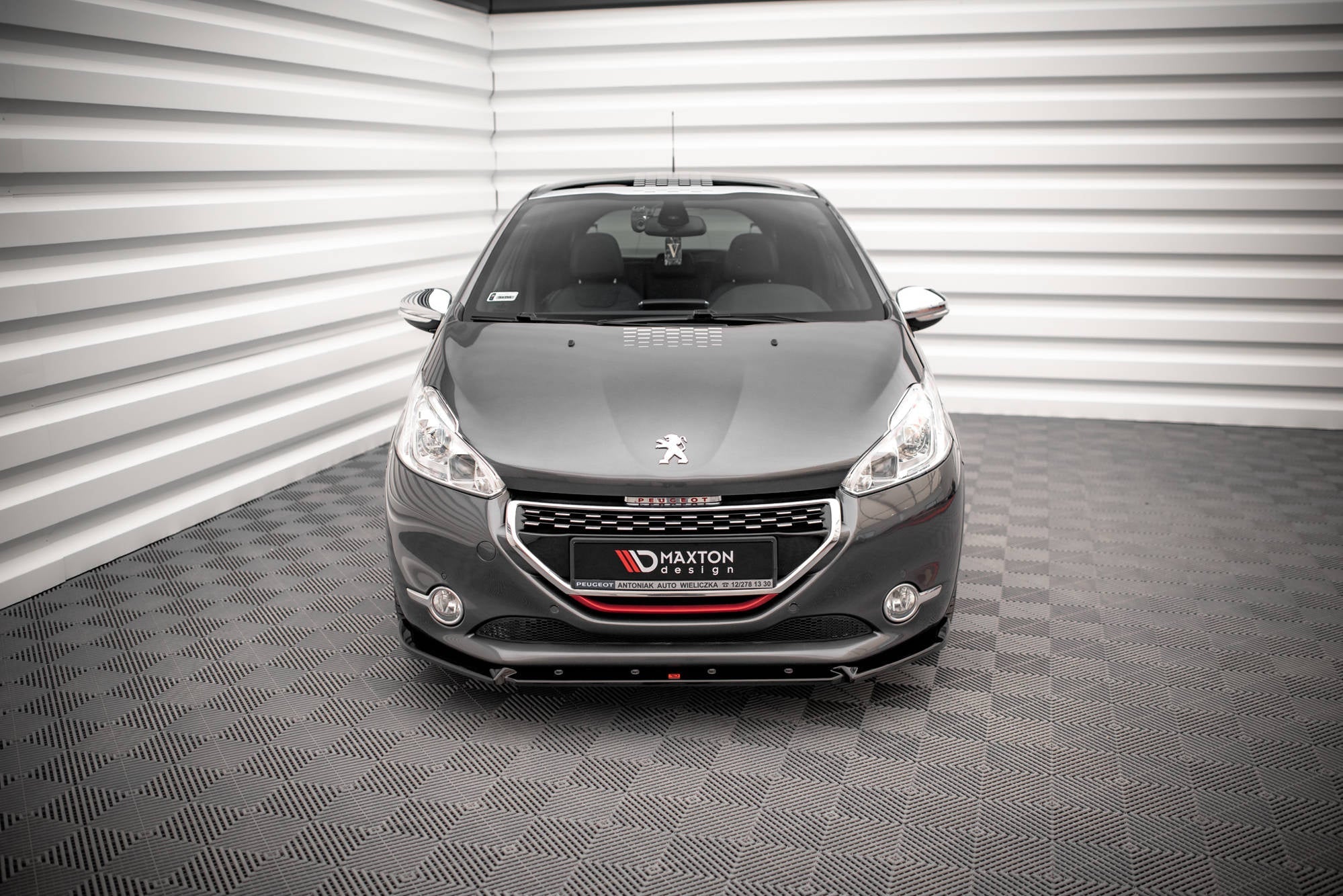 Lip delantero V.2 Peugeot 208 GTi Mk1
