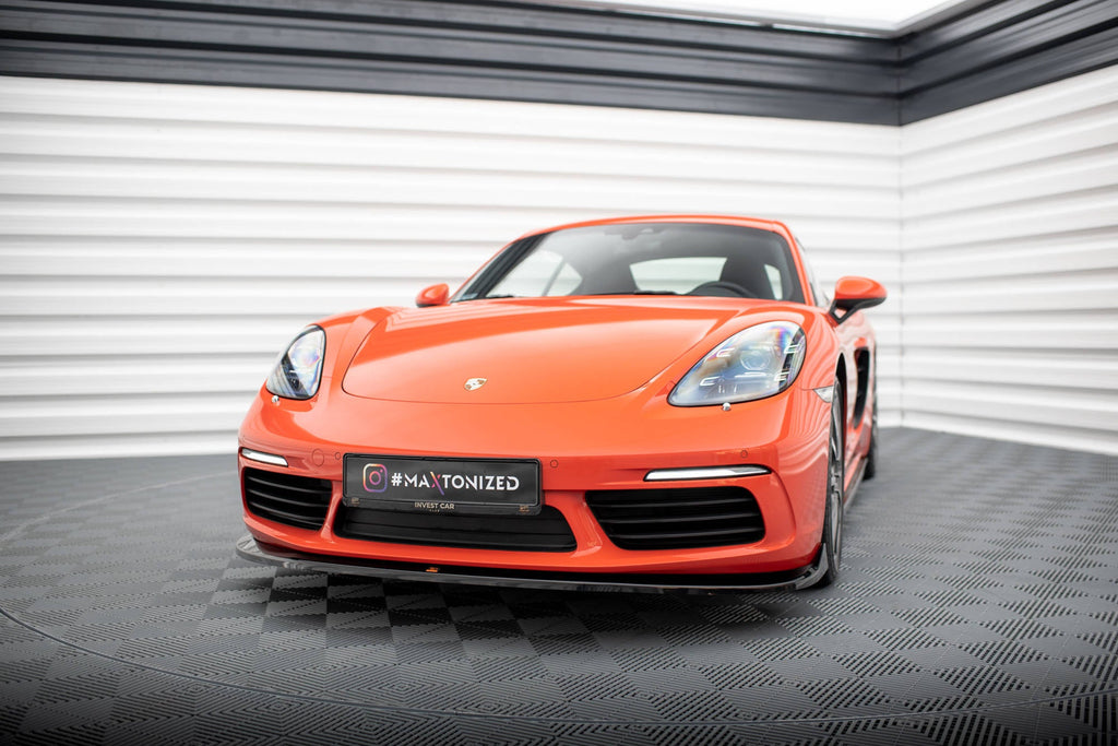 Front Lip V.2 Porsche 718 Cayman 982c
