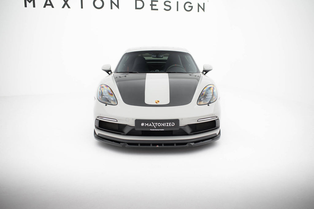 Front lip V.2 Porsche 718 Cayman GTS 982c