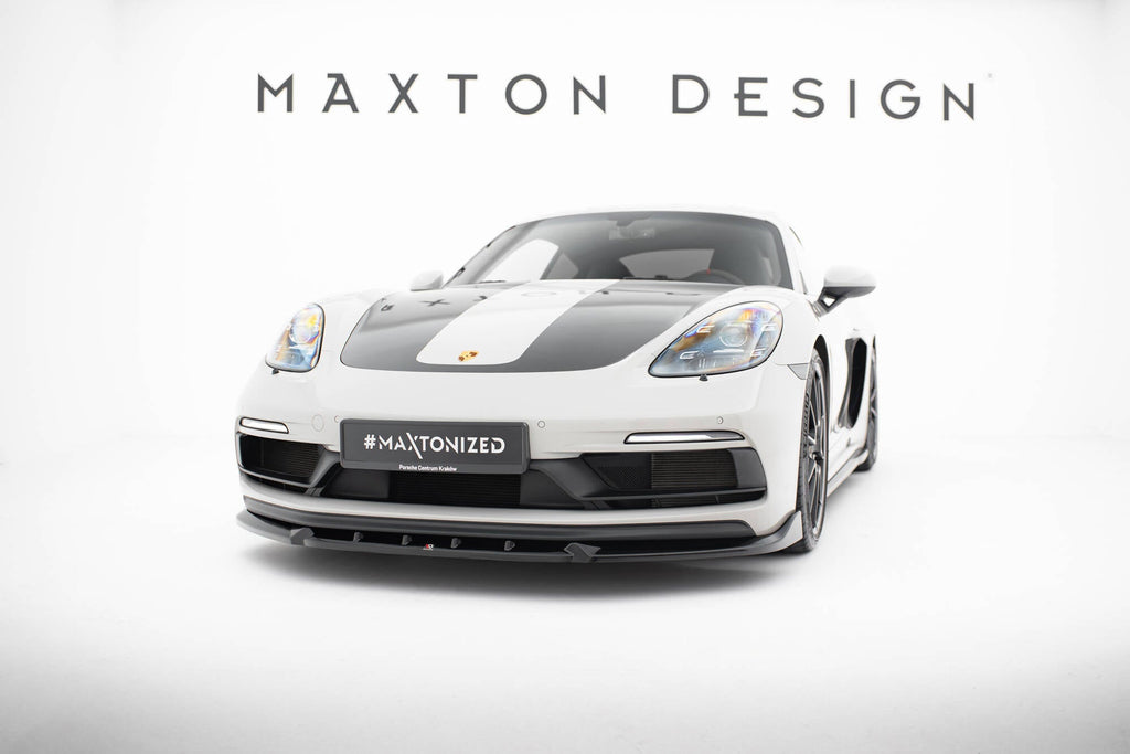 Front lip V.2 Porsche 718 Cayman GTS 982c