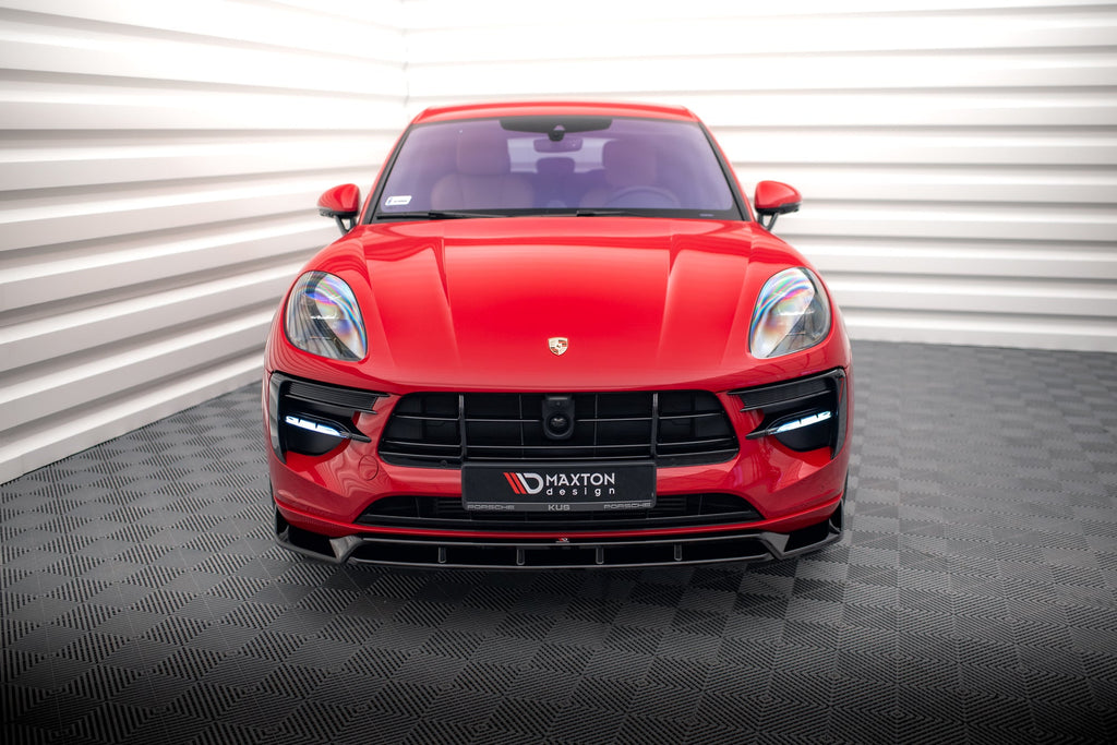 Front Lip V.2 Porsche Macan GTS / Sport Design Mk1 Facelift