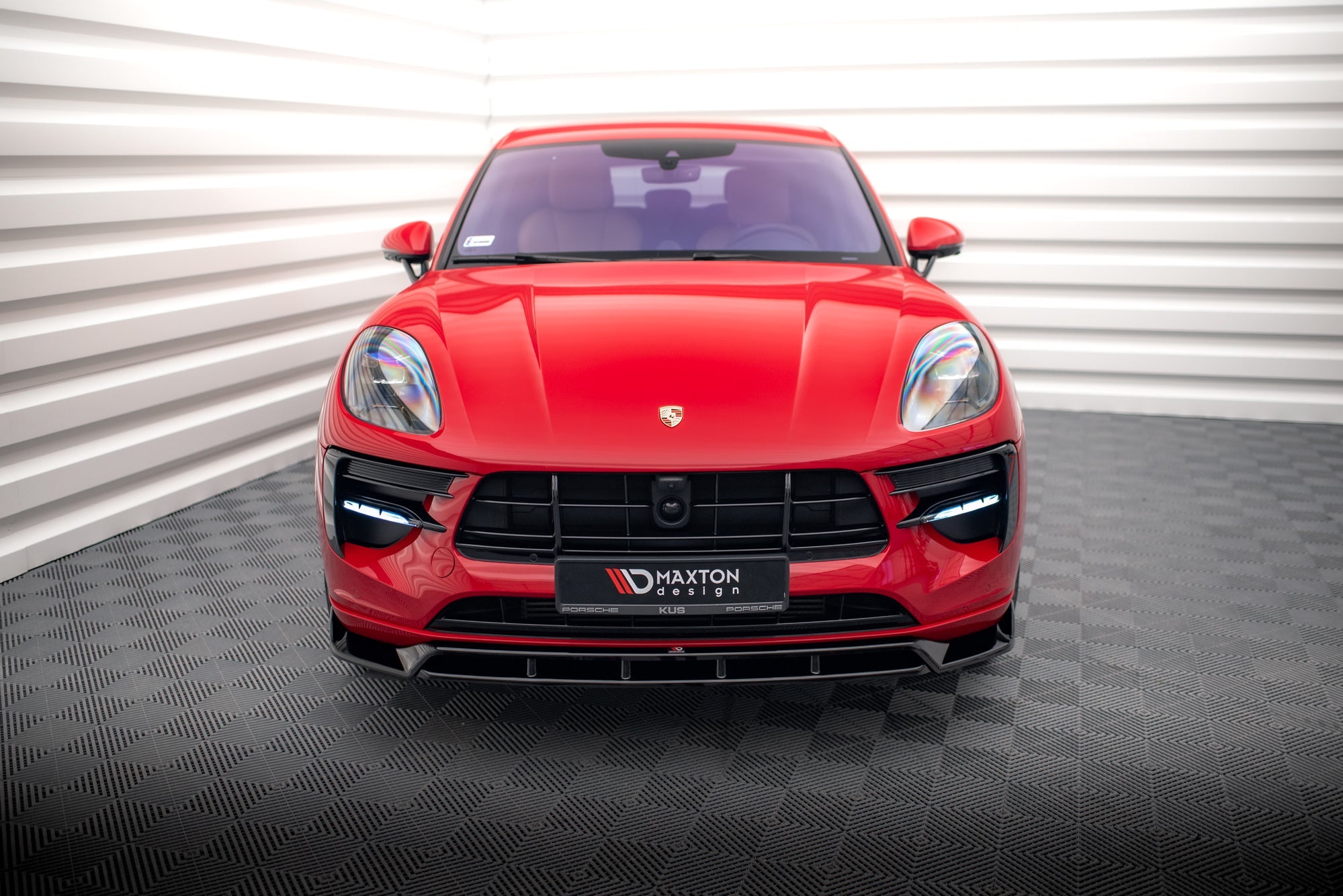Lip delantero V.2 Porsche Macan GTS / Sport Design Mk1 Facelift
