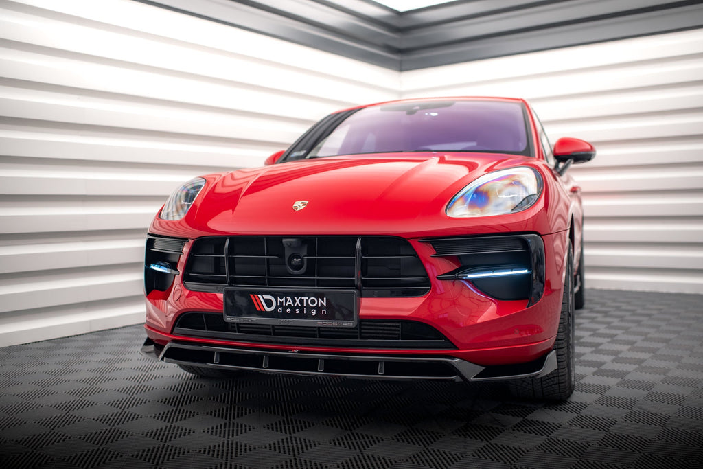 Front Lip V.2 Porsche Macan GTS / Sport Design Mk1 Facelift