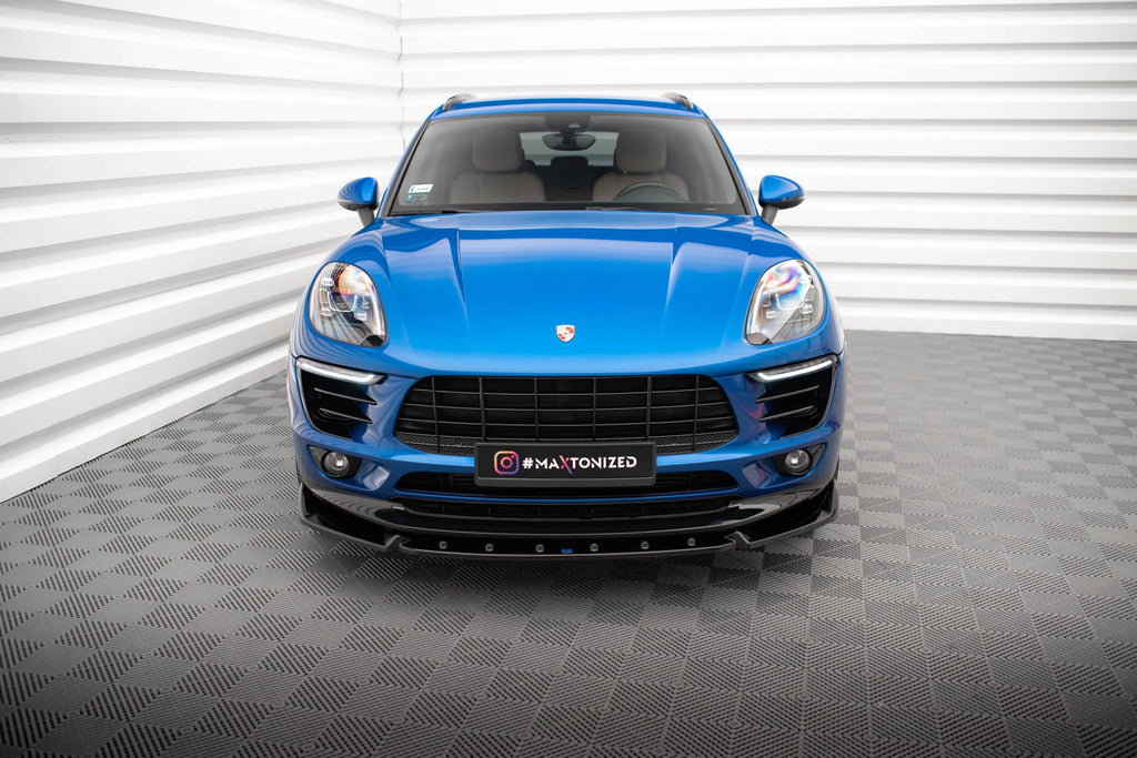 Front lip V.2 Porsche Macan Mk1