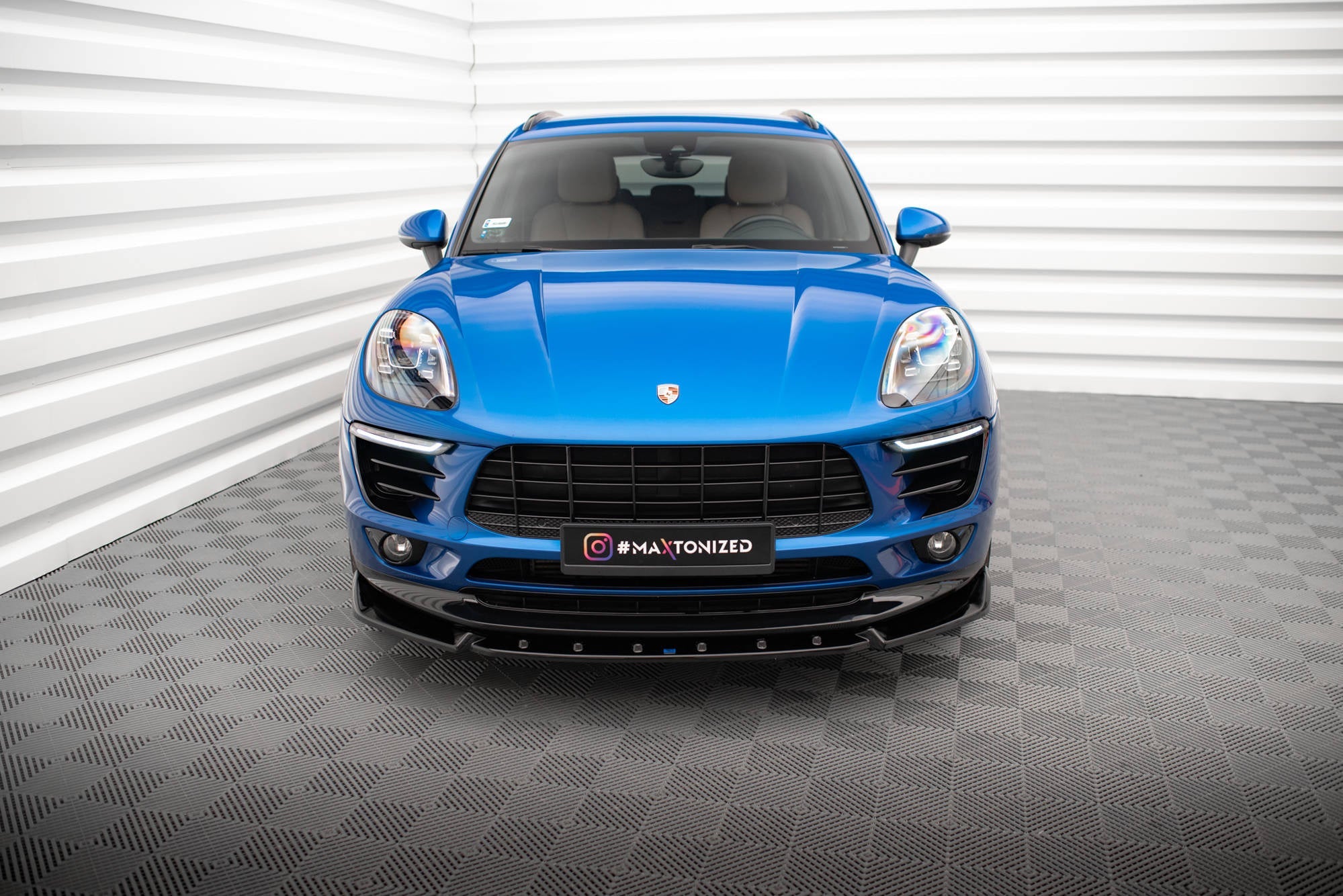Lip delantero V.2 Porsche Macan Mk1