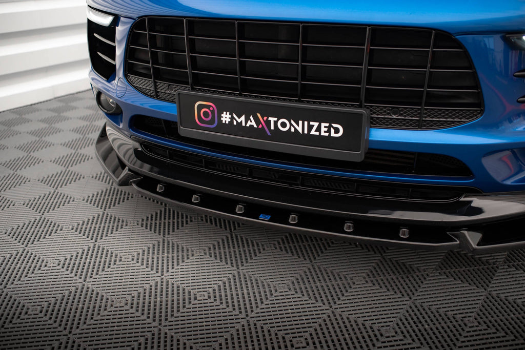 Front lip V.2 Porsche Macan Mk1