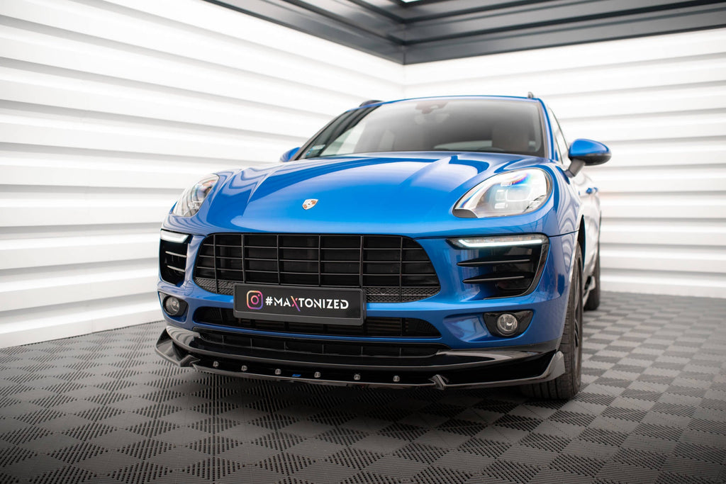 Front lip V.2 Porsche Macan Mk1