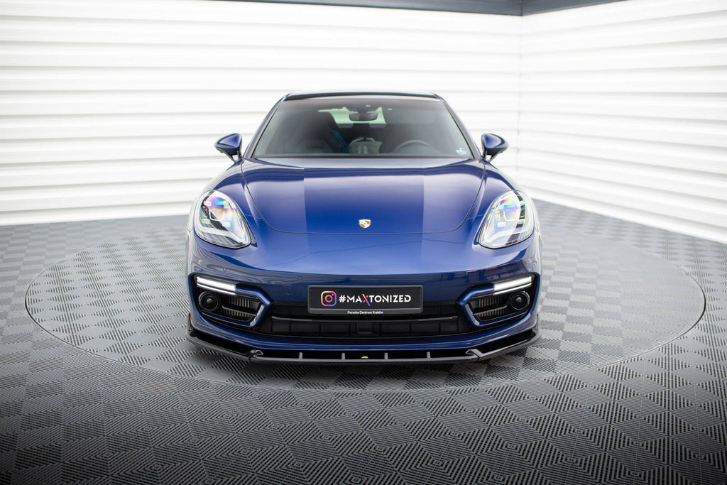Front Lip V.2 Porsche Panamera E-Hybrid 971 Facelift Sport Turismo
