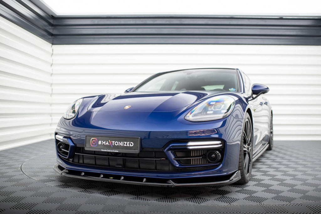 Front Lip V.2 Porsche Panamera E-Hybrid 971 Facelift Sport Turismo
