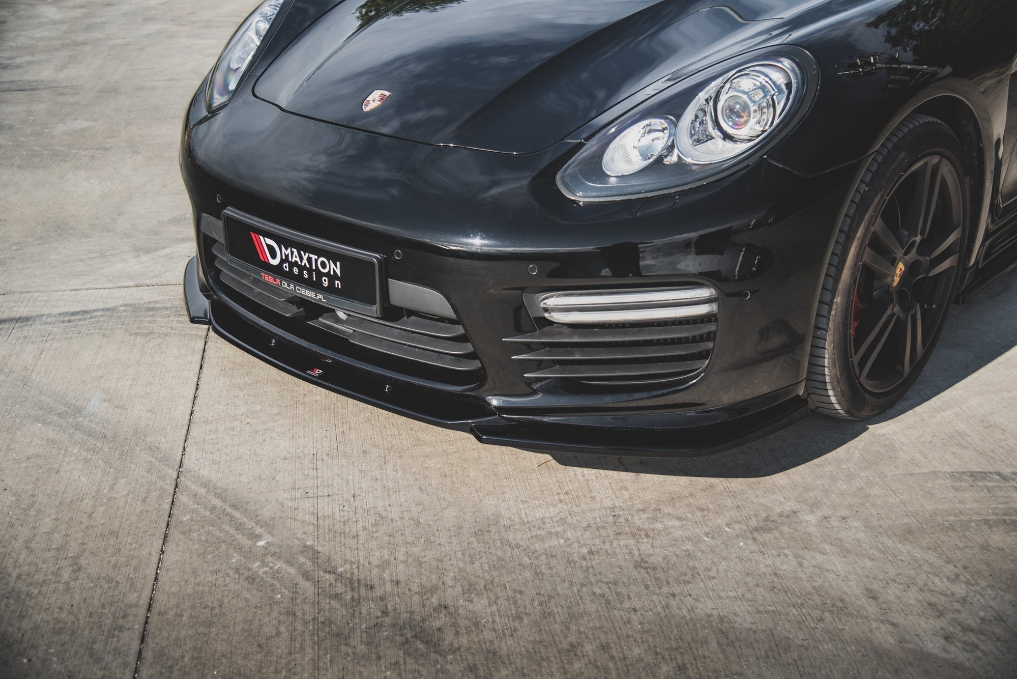 Lip delantero V.2 Porsche Panamera Turbo 970 Facelift