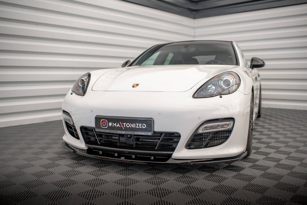 Front lip V.2 Porsche Panamera Turbo Sport Design Package 970