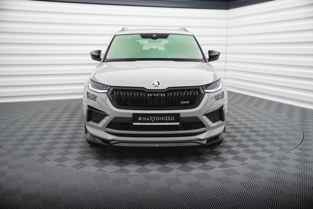 Front lip V.2 Skoda Kodiaq RS Mk1 Facelift