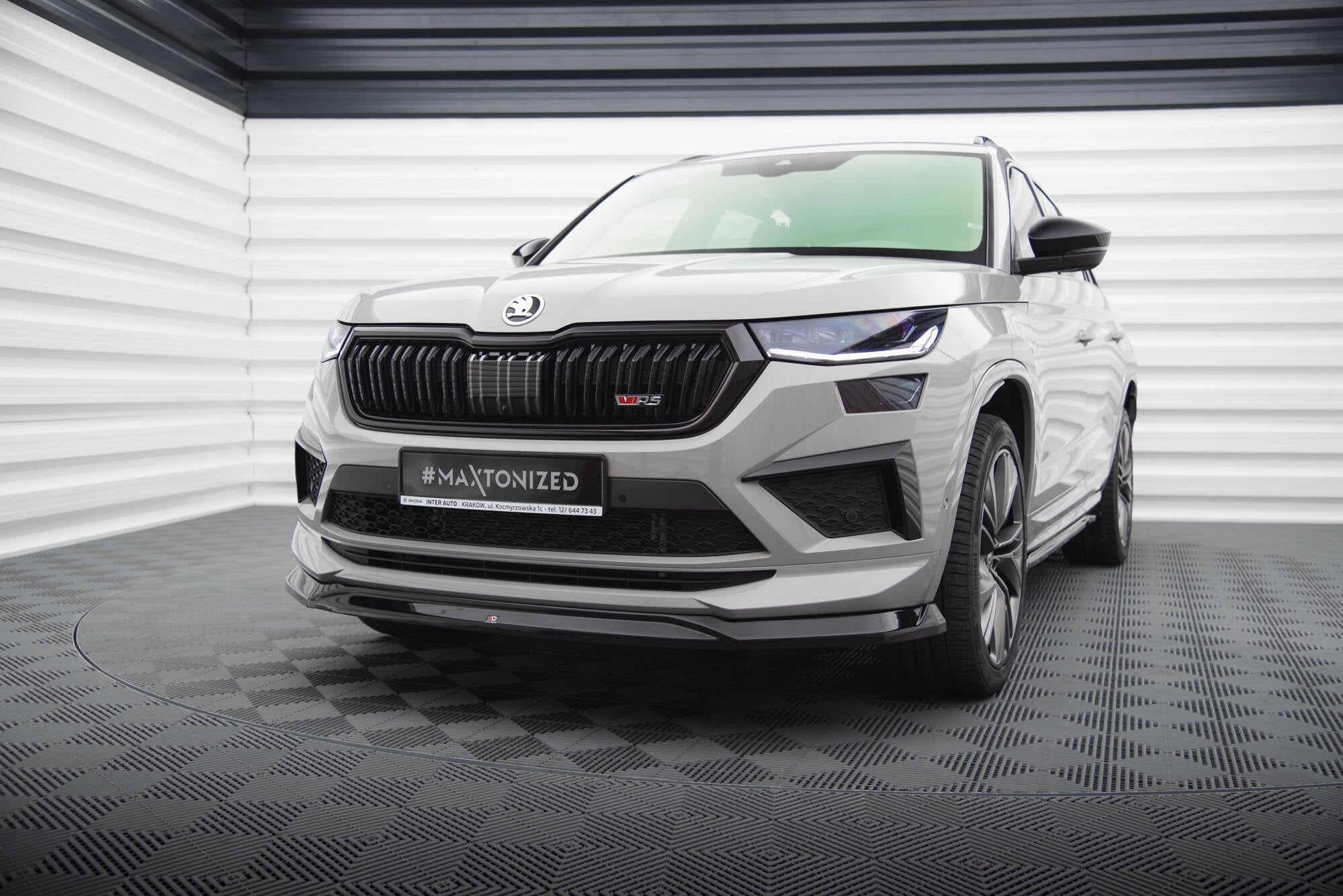 Lip delantero V.2 Skoda Kodiaq RS Mk1 Facelift
