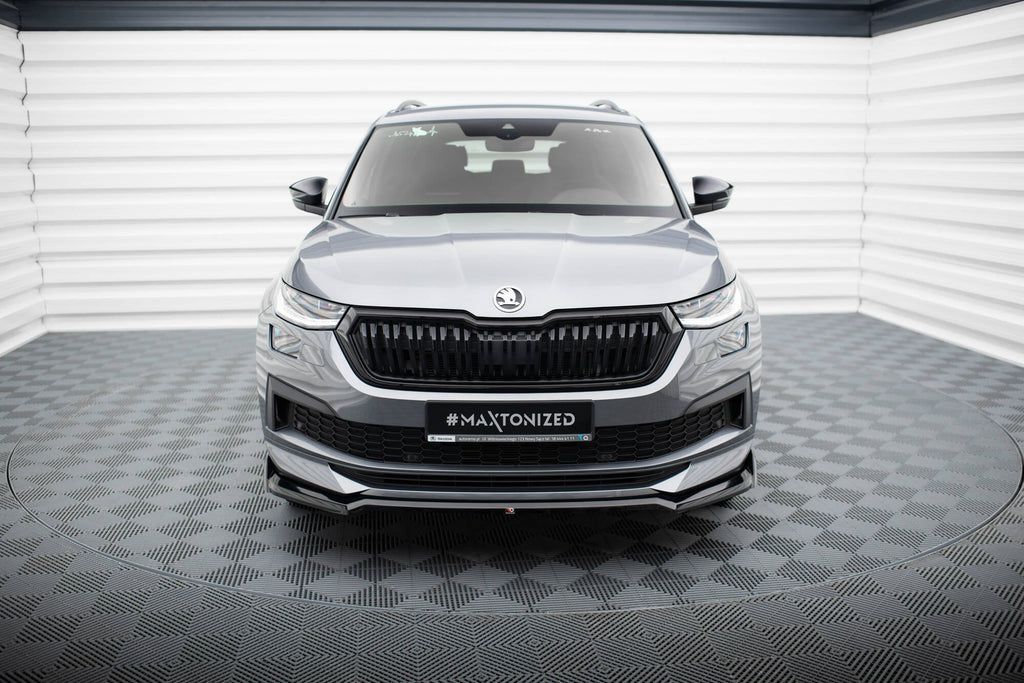 Front lip V.2 Skoda Kodiaq Sportline Mk1 Facelift