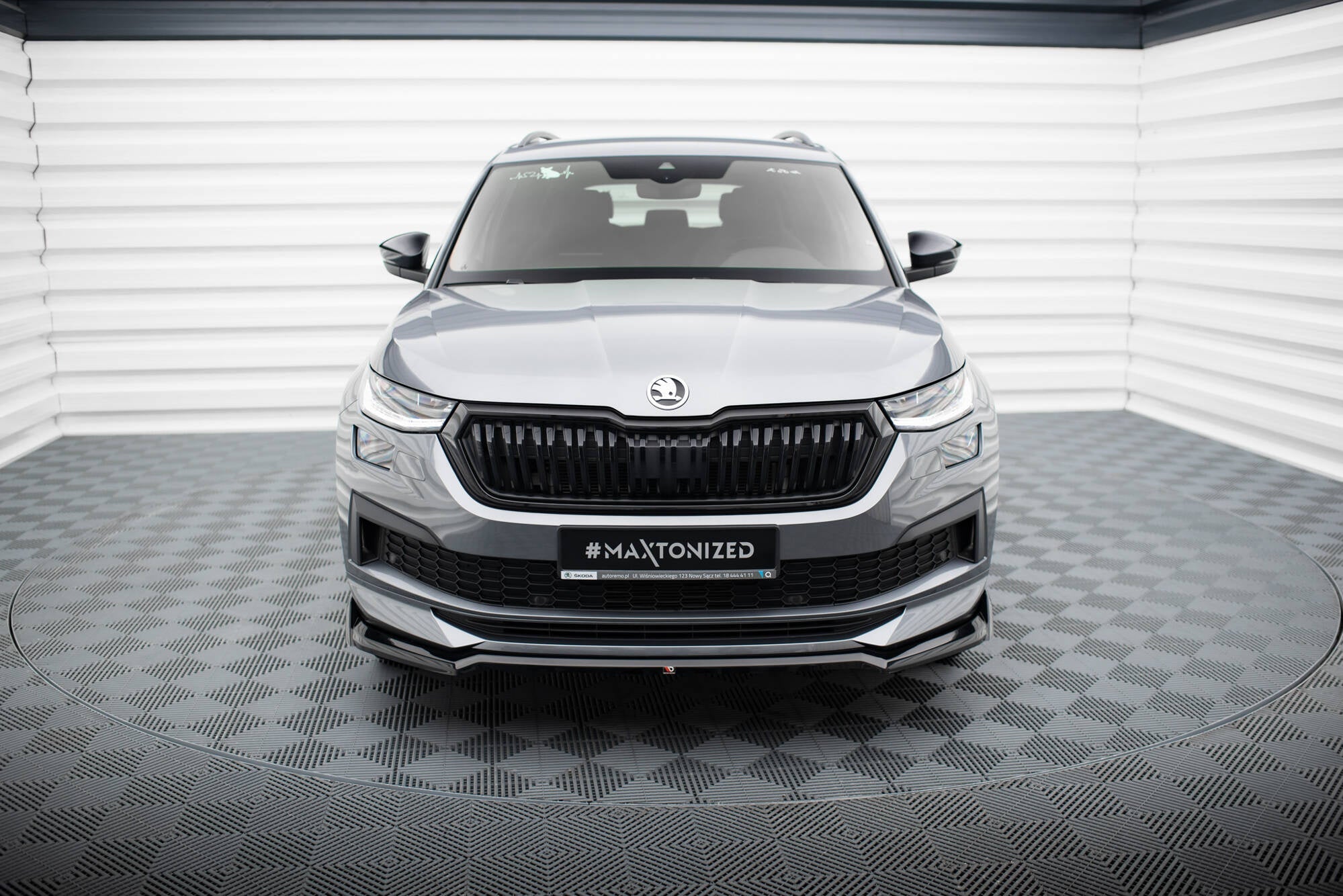 Lip delantero V.2 Skoda Kodiaq Sportline Mk1 Facelift
