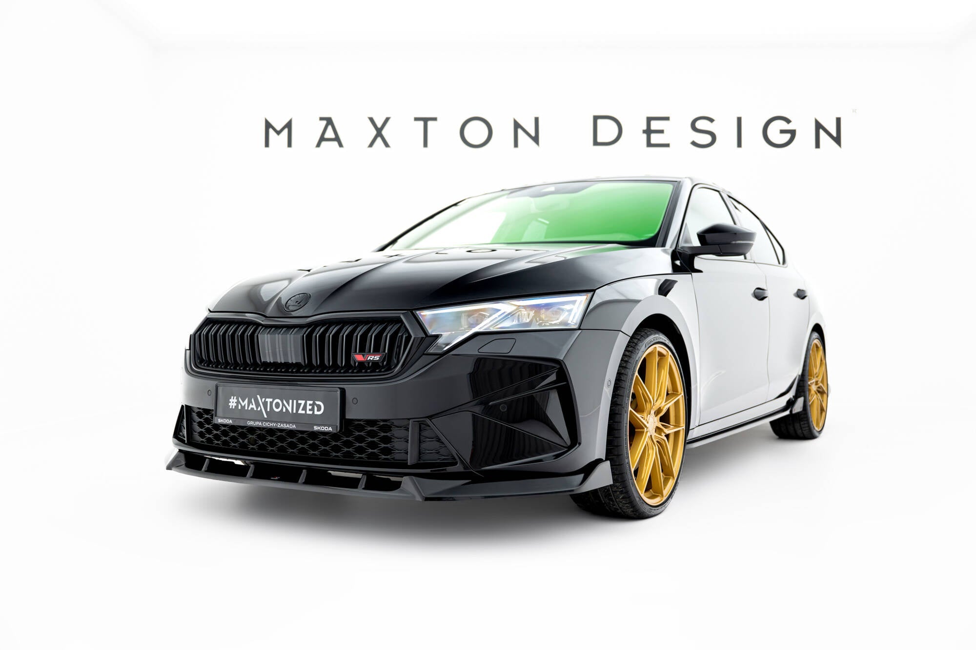 Lip delantero V.2 Skoda Octavia RS Liftback / Familiar Mk4 Facelift