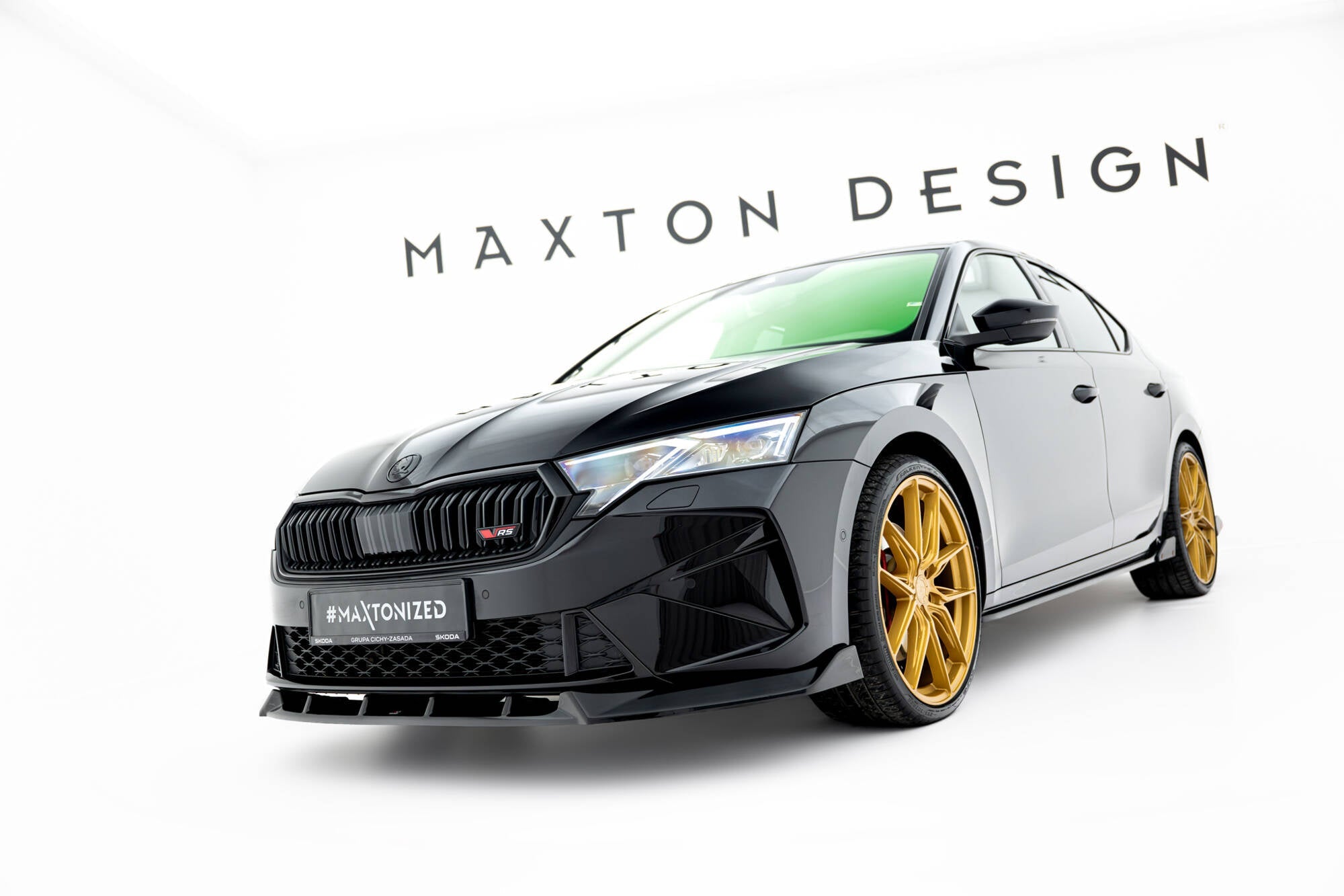 Lip delantero V.2 Skoda Octavia RS Liftback / Familiar Mk4 Facelift