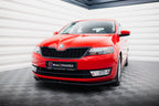 Front lip V.2 Skoda Rapid Mk1 2012-2019