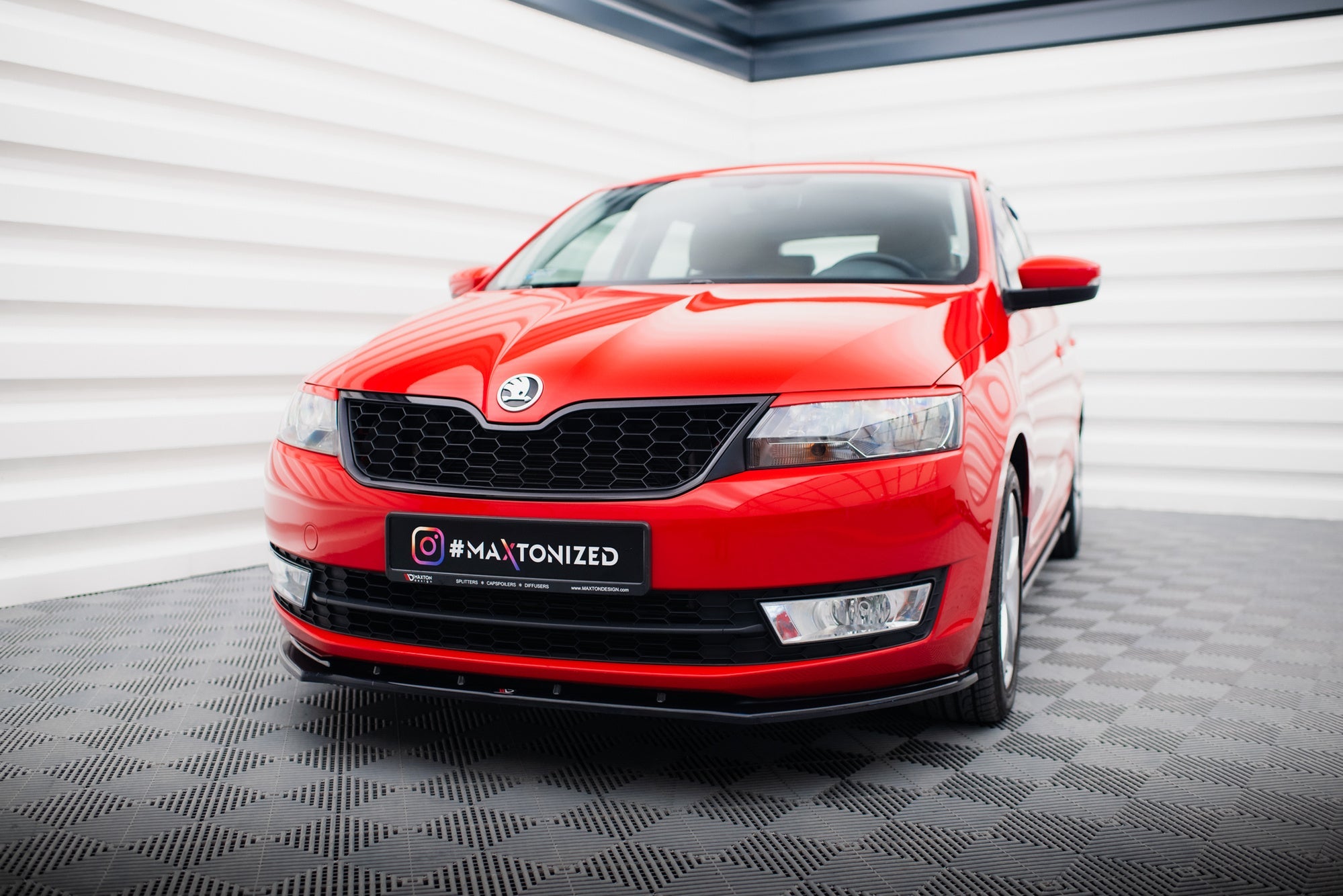 Lip delantero V.2 Skoda Rapid Mk1 2012-2019