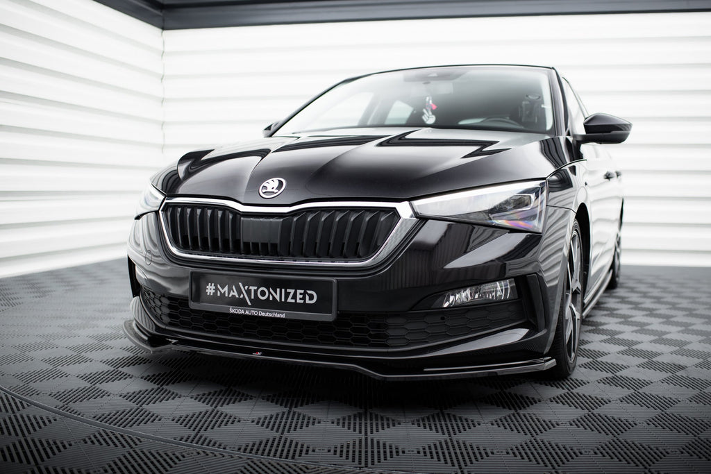 Front spoiler V.2 Skoda Scala Mk1