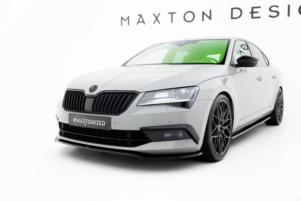 Front Splitter V.2 Skoda Superb Liftback / Estate Mk3