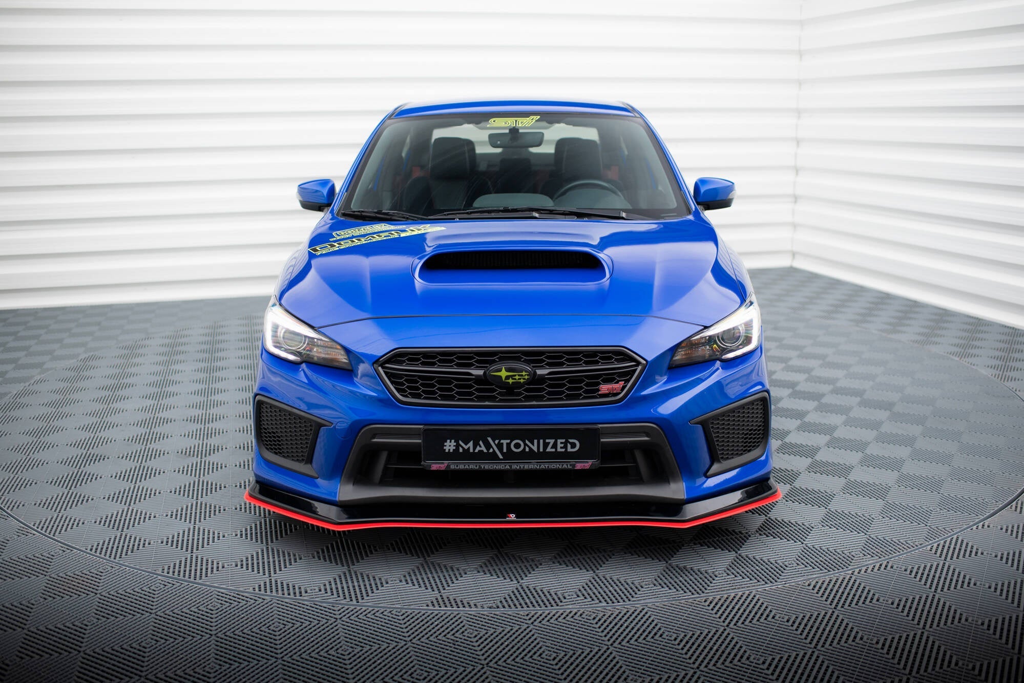 Lip delantero V.2 Subaru WRX STI Mk1 Facelift