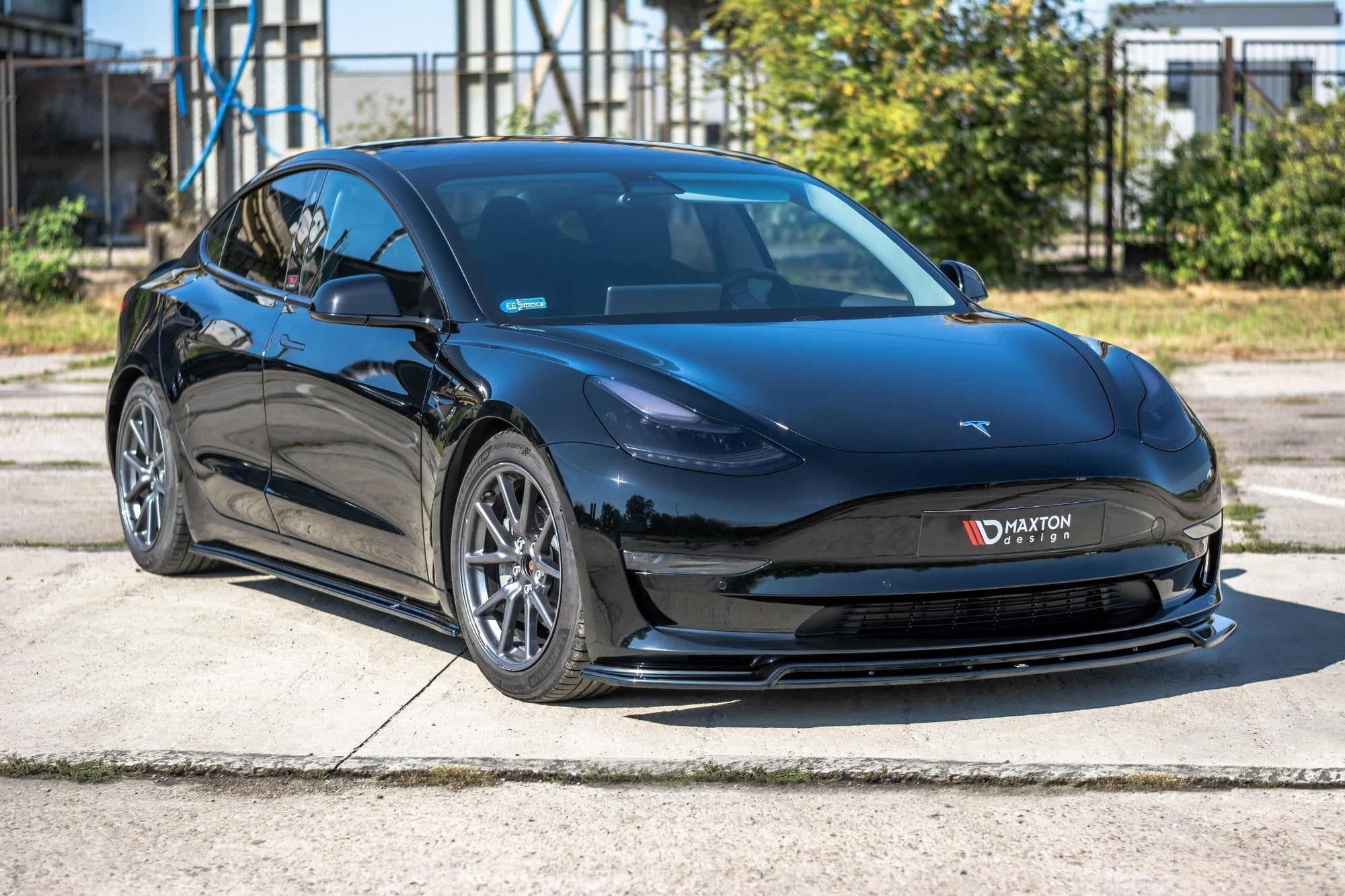 Lip delantero V.2 Tesla Model 3 Mk1 2017-2023