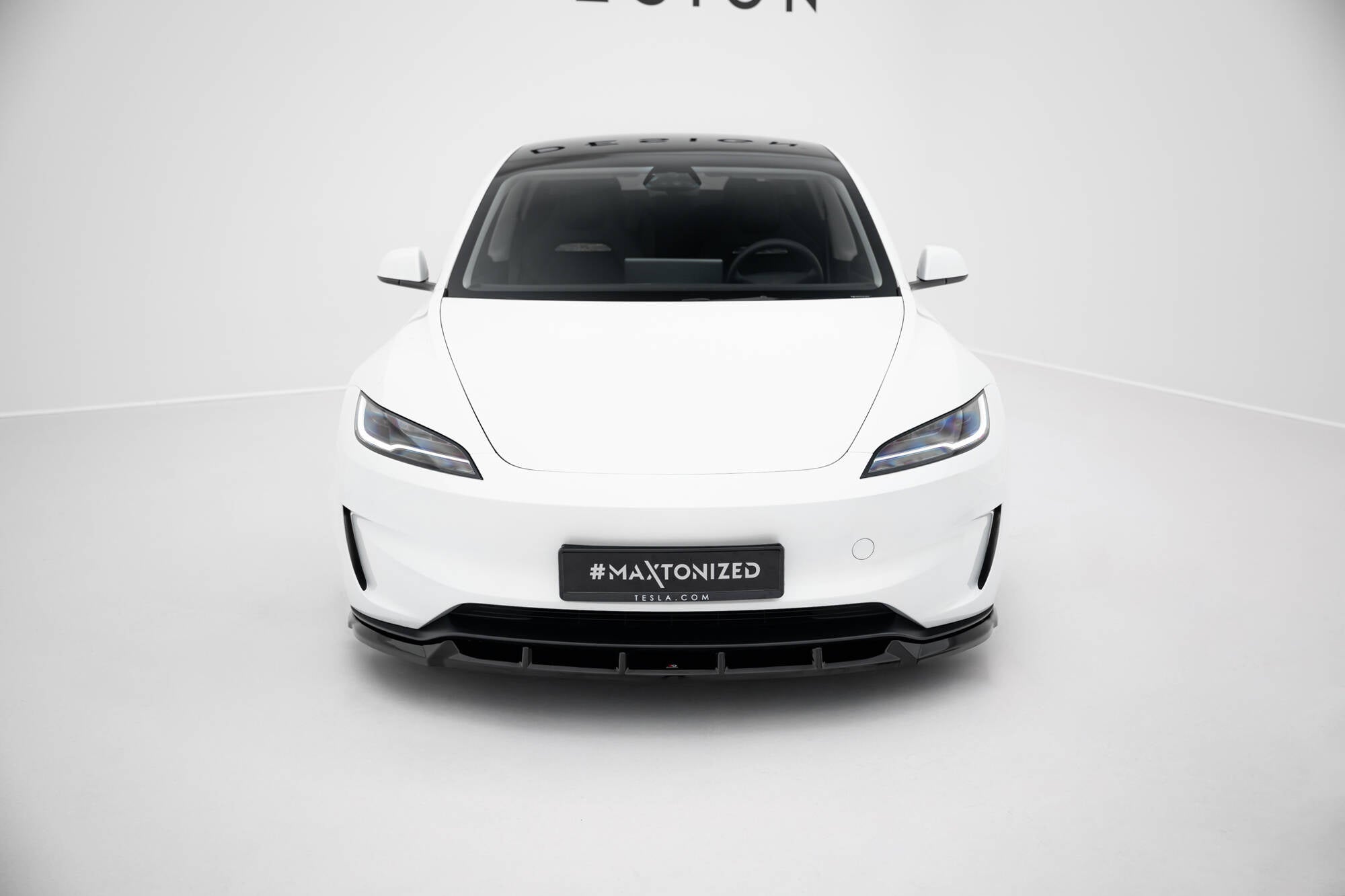 Lip delantero V.2 Tesla Model 3 Performance Mk1 Facelift