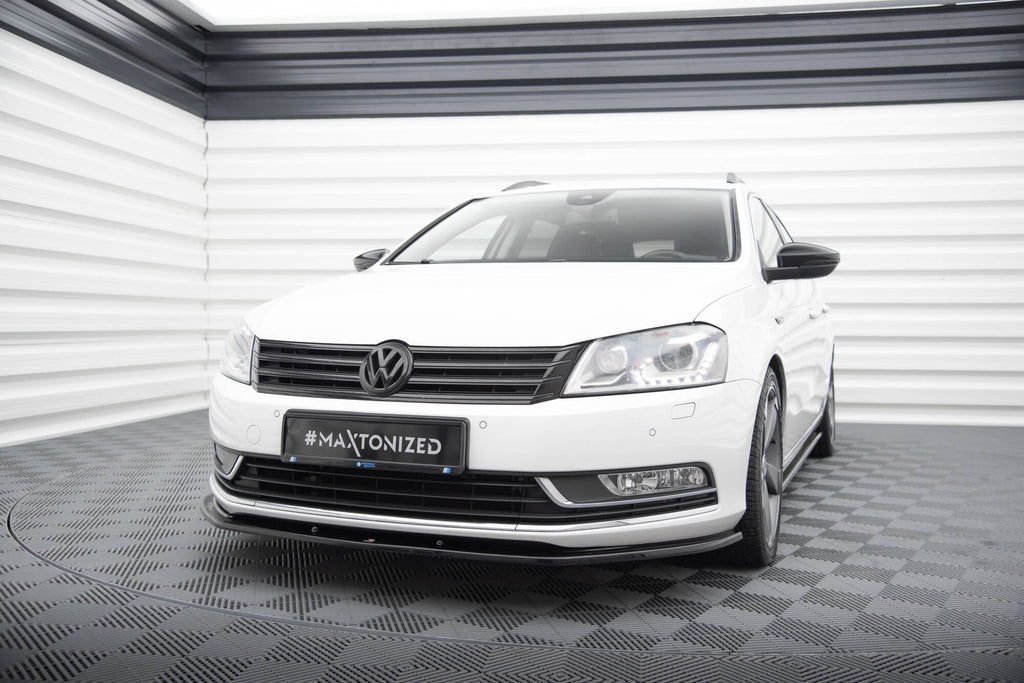 Front lip V.2 Volkswagen Passat B7