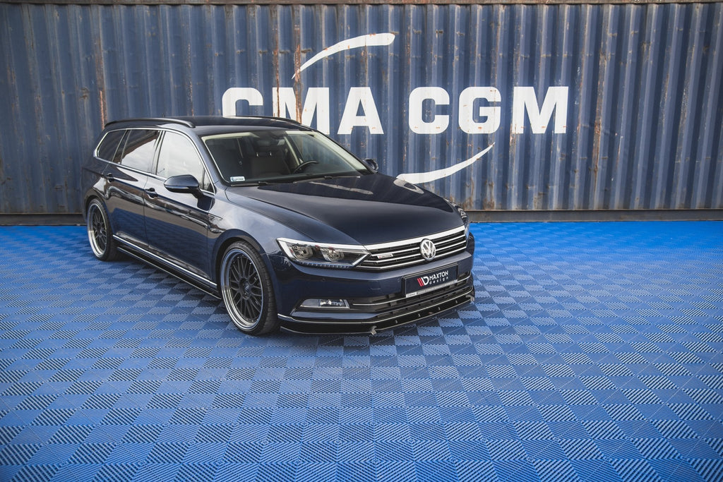 Front lip V.2 Volkswagen Passat B8