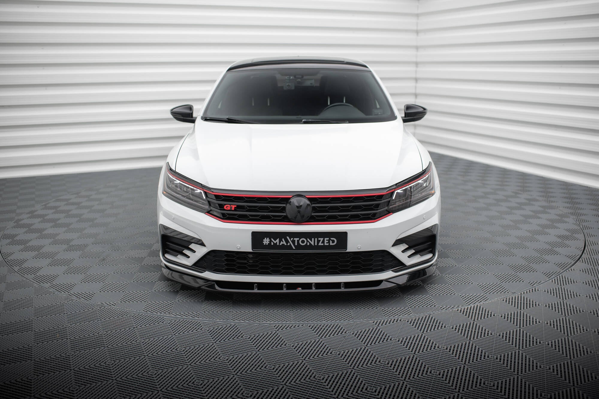 Lip delantero V.2 Volkswagen Passat GT B8 Facelift USA