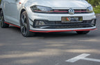 Front lip V.2 Volkswagen Polo GTI / R-line Mk6