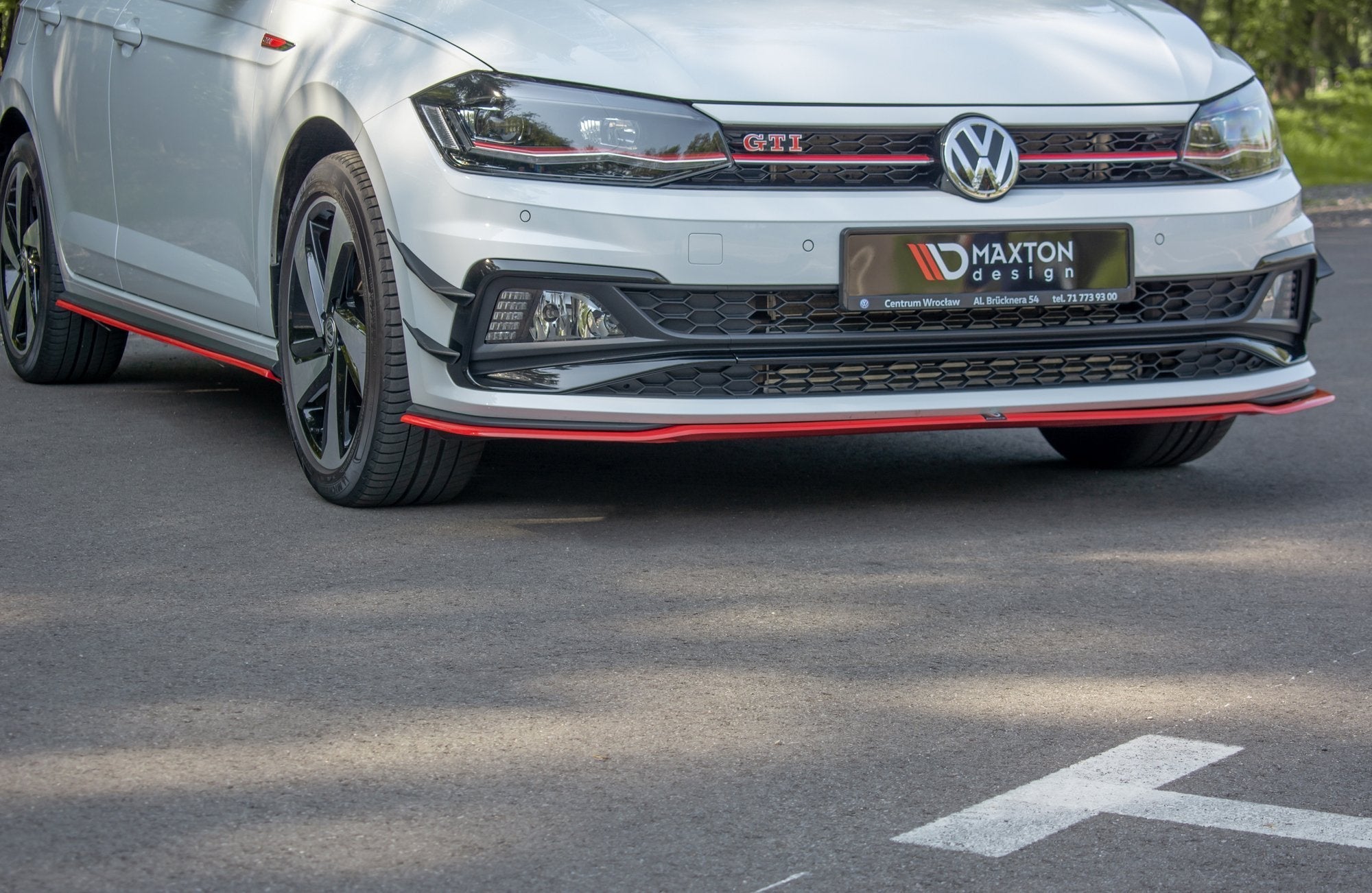 Lip delantero V.2 Volkswagen Polo GTI / R-line Mk6