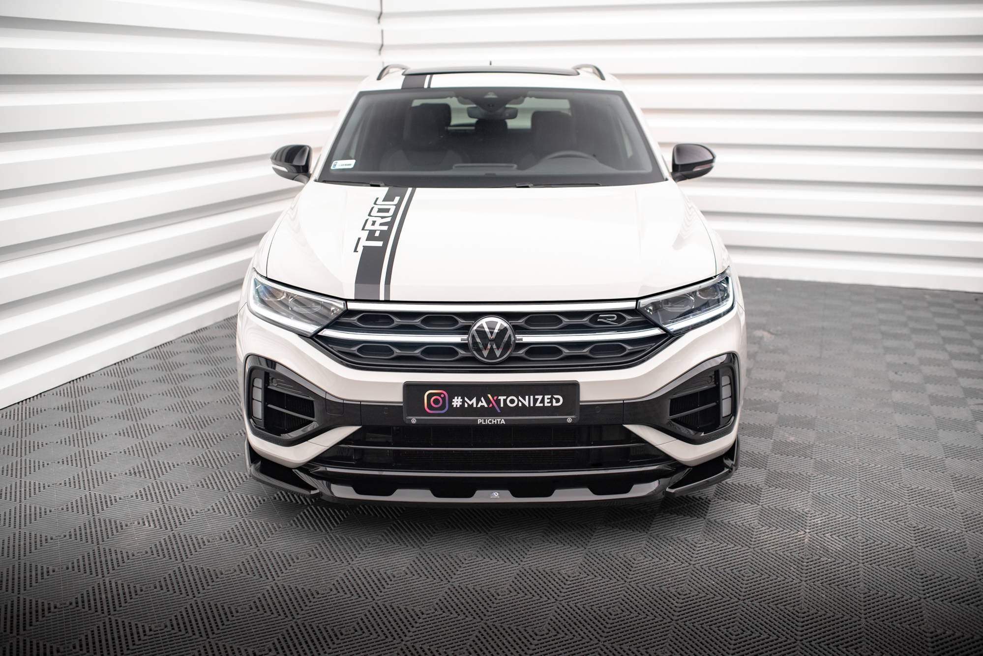 Lip delantero V.2 Volkswagen T-Roc R / R-Line Mk1 Facelift