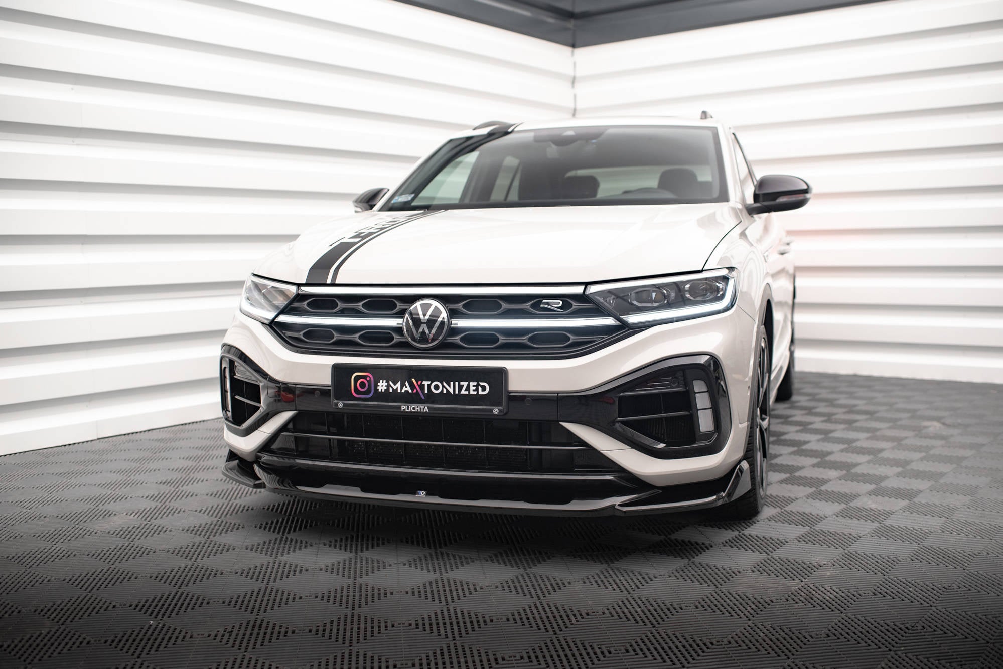 Lip delantero V.2 Volkswagen T-Roc R / R-Line Mk1 Facelift