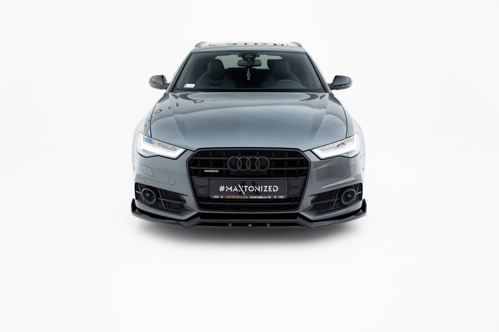 Front spoiler V.3 Audi A6 / A6 C7 S-Line / S6 C7 Facelift