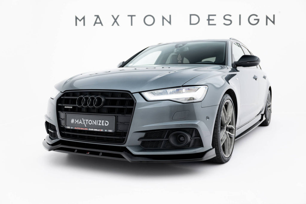 Front spoiler V.3 Audi A6 / A6 C7 S-Line / S6 C7 Facelift